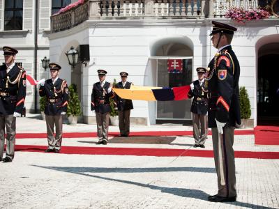 Presentation of the Credentials by the Ambassador of Colombia 