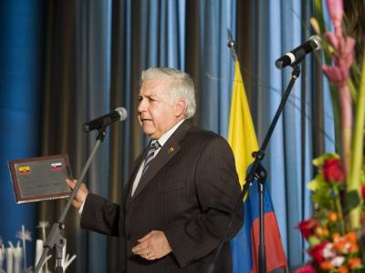 RECEPTION TO INAUGURATE THE HONORARY CONSUL OF COLOMBIA